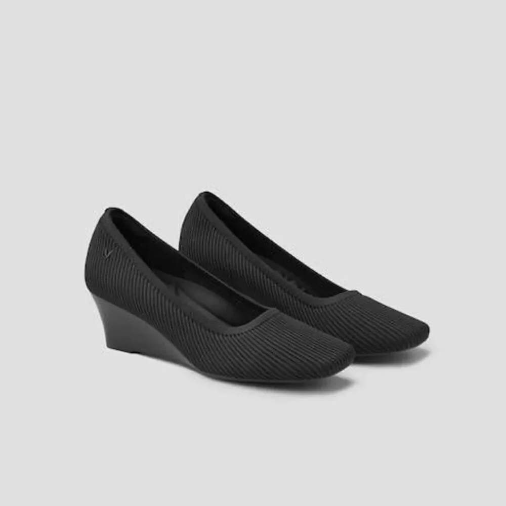 VIVAIA Square-Toe Wedge (Margot Wedge Pro) $179 42